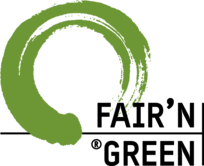 Logo: Fair'n GREEN grüner Kreis